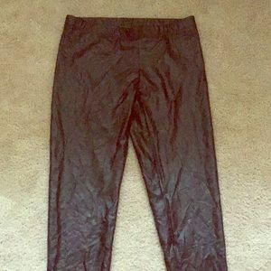 Midnight Hour Leather Leggings